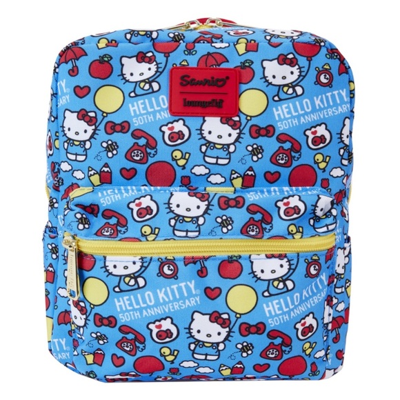 Sanrio Hello Kitty 50th Anniversary Mini Backpack - Picture 1 of 4
